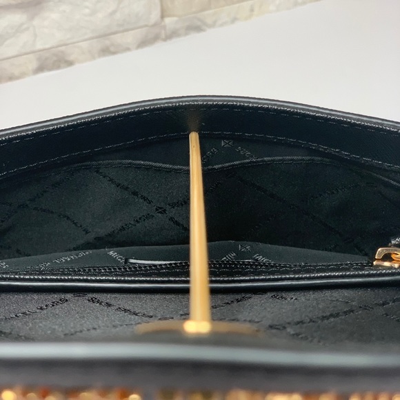 Michael Kors Bag JSI MD Conv Chn Pouchtte Black - Picture 12 of 16